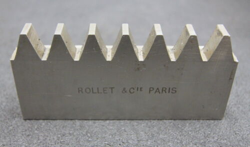 ROLLET PARIS Hobelkamm rack cutter m= 5 Angle 20° Z=7