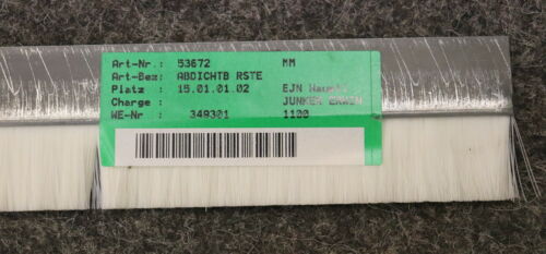 JUNKER Führungsschiene Art.-Nr. 0.17202 0902206 Abmessungen 114x22x7,5cm