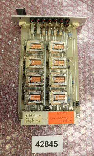 SCHEDA LORENZ ERNI Sollwertaufschaltung Einschubplatine 8721010/0019 ERNI 334403