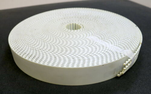 Zahnriemen T 10 offen Stahl Länge ca. 25m Breite 50mm - unbenutzt