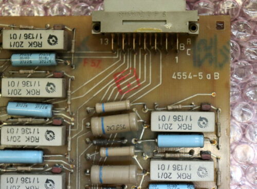 VEM NUMERIK RFT DDR Platine 413503-9 NKM 4554-5 gebraucht - geprüft - ok