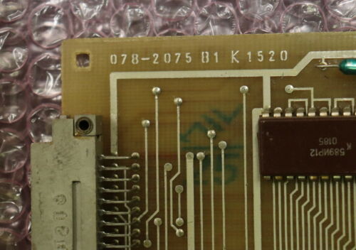 VEM NUMERIK RFT DDR Platine 56106 K1520 078-2075 gebraucht - geprüft - ok