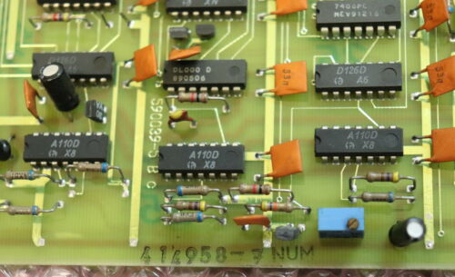 VEB NUMERIK Board 414958-7 NUM 590039-5 B c Platine60029 Bestückung gemäß Bild