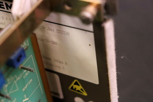 SIEMENS Kompaktgerät Nr. 06/ Seriennr. SIMOREG D200/20 6RA2615-6MV30-0