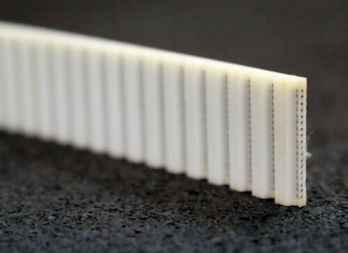 Zahnriemen AT 5 offen Stahl Länge ca. 2000mm Breite 20mm - unbenutzt