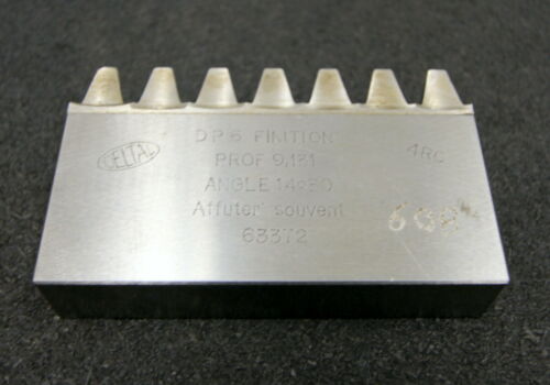 Hobelkamm rack cutter f. MAAG-Wälzhobelmaschinen DP6 Angle 14°30 Profiltiefe 9,131mm