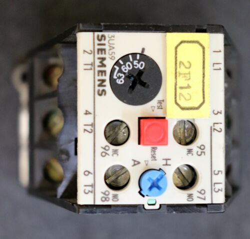 SIEMENS Überlastrelais 3UA5900-2P 50-63A gebraucht