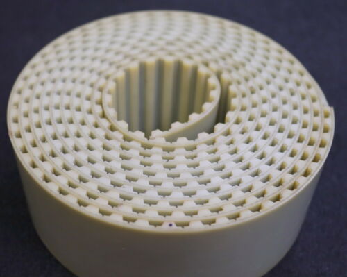 Zahnriemen T 10 offen Stahl Länge ca. 3100mm Breite 50mm - unbenutzt