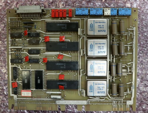 VEM NUMERIK RFT DDR Steuerungsplatine 414149-7 NKM 590136-3 gebraucht - ok