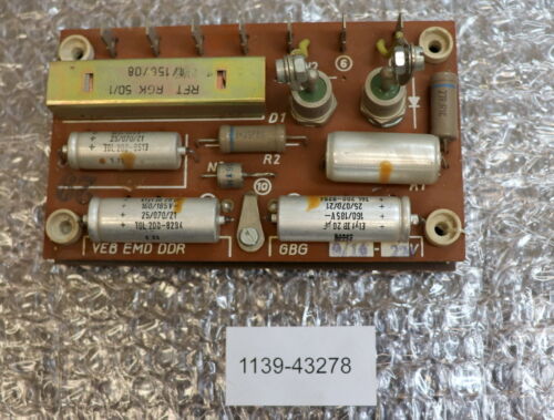 VEB EMD DDR Gleichstrom-Bremsgerät GBG 10/10 220V gebraucht voll funktionsfähig