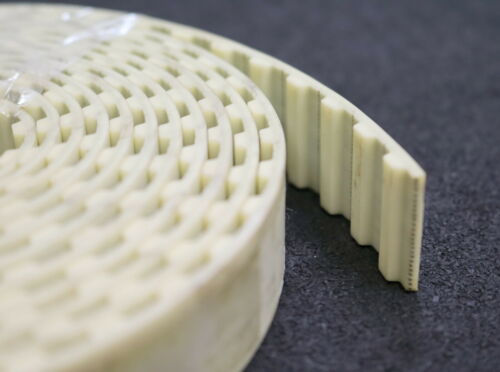 Zahnriemen H 100 offen Stahl Länge ca. 3200mm Breite 25,4mm - unbenutzt