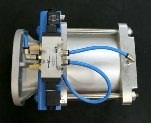 ACO Pneumatikantrieb f. Wechselschieber Typ 0502.20.85 + PARKER P2LBX512EENDDB57