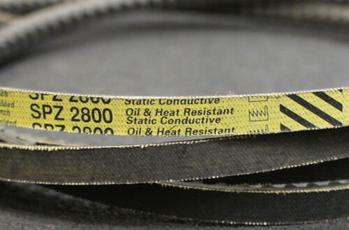 GATES Schmal-Keilriemen gezahnt Super-HC Profil SPZ2800 Oil & Heat resistant