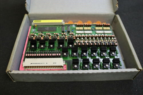 HELLER / uni-Pro Steuerkarte 16A A23.029.016 Seriennr. 8117 - generalüberholt