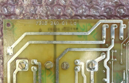 RFT Platine für TUD 6 Platine 7200 340 01 B NKM gebraucht - funktionsfähig