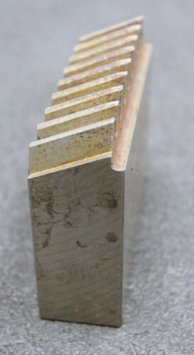 DELTAL Hobelkamm rack cutter m= 2,25 Angle 20° 64x20mm