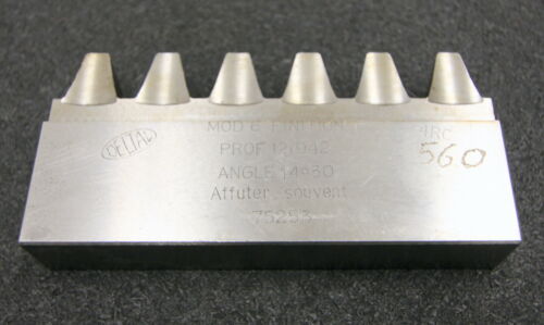DELTAL Hobelkamm rack cutter m= 6 Angle 14°30 113x20mm