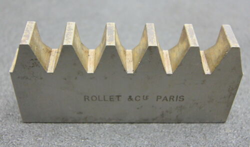 ROLLET PARIS Hobelkamm rack cutter m= 6 Angle 20°