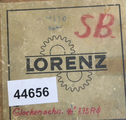 LORENZ Glockenschneidrad für Rollkettenrad Tlg. 1/2" x Rollend. 7,75mm