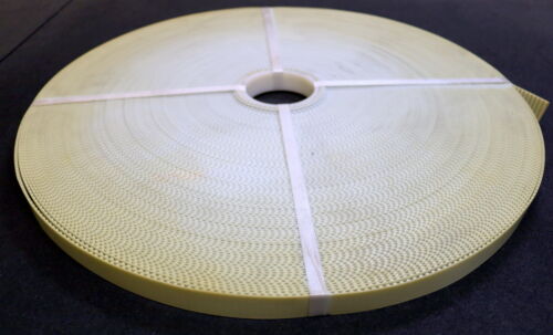 NSW Zahnriemen T 5 offen Stahl Länge ca. 100000mm Breite 25mm - unbenutzt