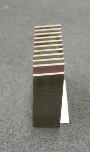 ROLLET PARIS Hobelkamm rack cutter f. MAAG-Wälzhobelmaschinen DP14 Angle 29° Z=10