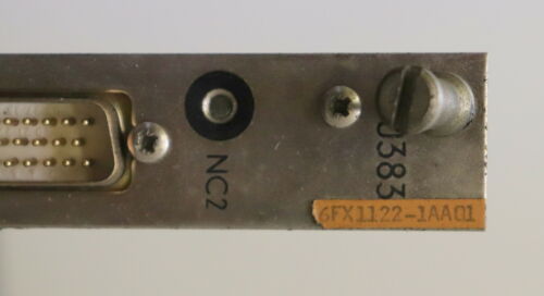 SIEMENS SINUMERIK Koppel.Baugruppe 6FX1122-1AA01 Erzeugnisstand L 548221.9101.00