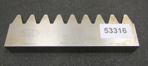 ROLLET PARIS Hobelkamm rack cutter m= 7 Angle 20° Z= 9