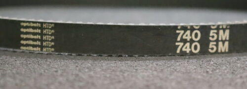 OPTIBELT 3x Zahnriemen Timing belt 5M Länge 740mm Breite 15mm - unbenutzt