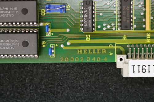 HELLER / uni-Pro Steuerungskarte MUB F 23.032301 Seriennr. 11911 generalüberholt