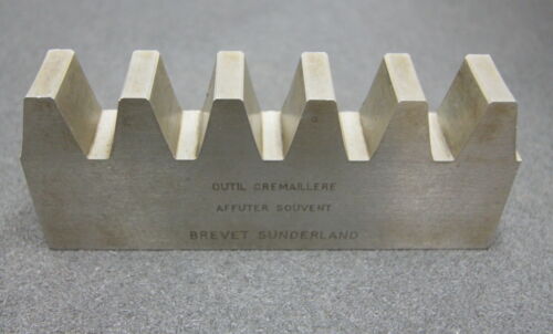 ROLLET PARIS Hobelkamm rack cutter DP3 Angle 29° Z=6