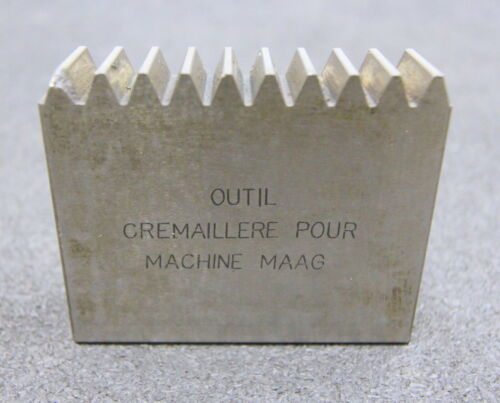 DELTAL Hobelkamm rack cutter m= 2 Angle 20° 63x20mm