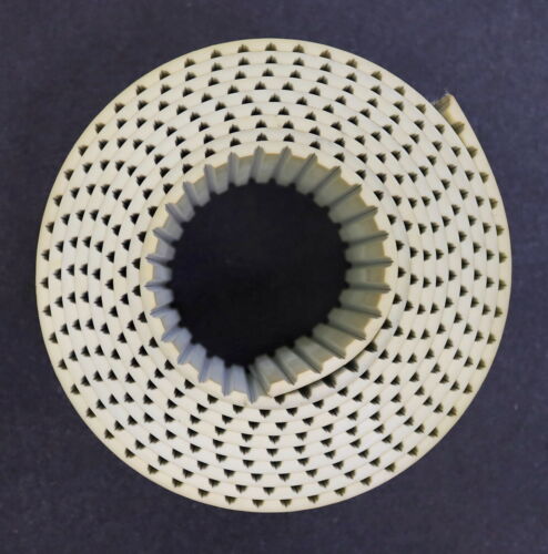 Zahnriemen AT 10 offen Stahl Länge ca. 3700mm Breite 100mm - unbenutzt