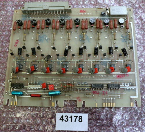 VEM NUMERIK RFT DDR Steuerungsplatine Platine 37862-2 NKM 4703-0 RFT 55049