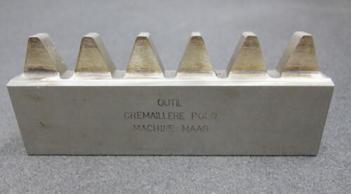 DELTAL Hobelkamm rack cutter f. MAAG-Wälzhobelmaschinen m= 8,5 Vorschneider 20°