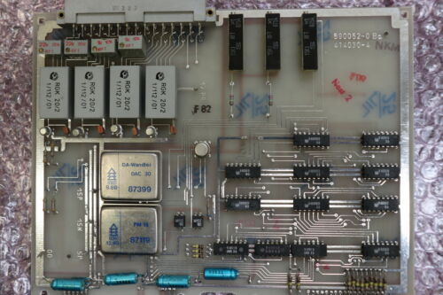 VEM NUMERIK RFT DDR Steuerungsplatine 414030-4 NKM 590052-04649-2 RFT 56643 - ok