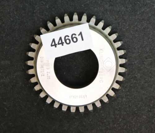 KLINGELNBERG Glockenschneidrad m= 3,0mm 20° EGW BPII nach DIN3972 haP0=1,25m ß=0°