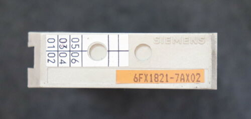 SIEMENS SINUMERIK SIROTEC EPROM 6FX1821-7AX02 gebraucht - ok - geprüft