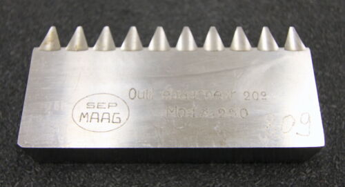 MAAG Hobelkamm rack cutter m= 3,250 Angle 20° 104x20mm