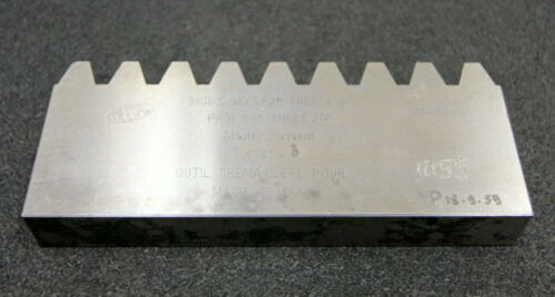 DELTAL Hobelkamm rack cutter m= 5,08/3,628 Angle 20°