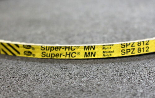 GATES 2 Stk Schmal-Keilriemen gezahnt Super-HC Profil SPZ812 static conductive