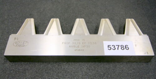 ROLLET PARIS Hobelkamm rack cutter m= 15 Angle 14°30