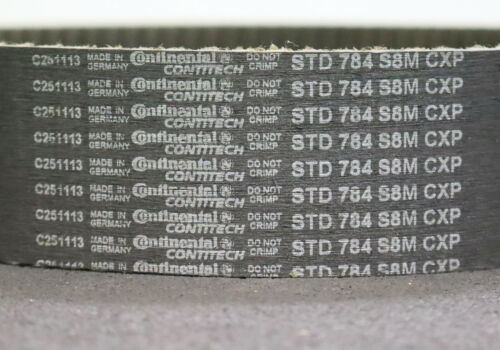 CONTITECH Zahnriemen Timing belt STD 784 S8M Länge 784mm Breite 51,5mm unbenutzt