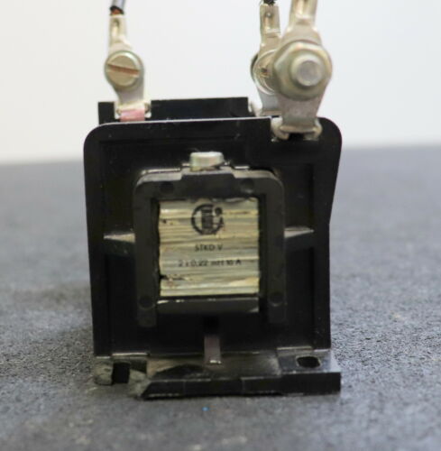 RADIOHM DDR Drossel Typ STKD V 2x 0,22mH 16A TGL 34992 ELN-Nr.13625311 gebraucht