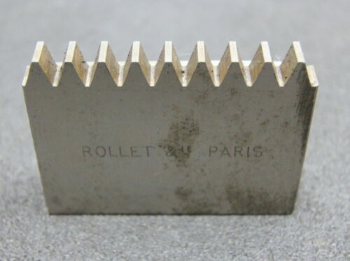 ROLLET PARIS Hobelkamm rack cutter m= 2,5 Angle 20°