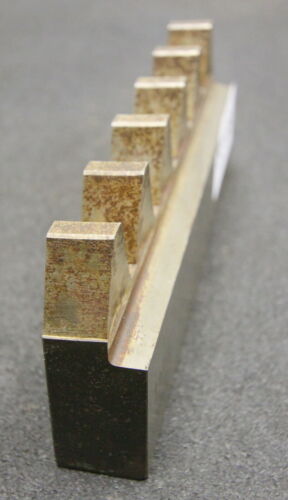 ROLLET PARIS Hobelkamm rack cutter f. MAAG-Wälzhobelmaschinen m= 9 Angle 20° Z= 6