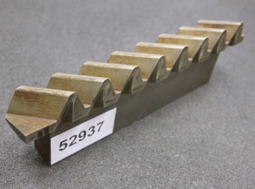 BRENIER Hobelkamm rack cutter m= 6 Angle 20° 195x27mm