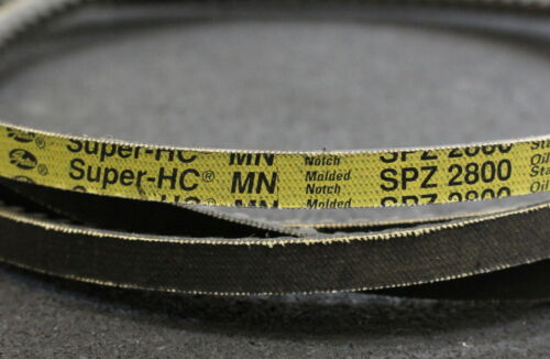 GATES Schmal-Keilriemen gezahnt Super-HC Profil SPZ2800 Oil & Heat resistant