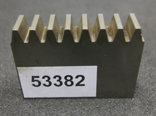 Hobelkamm rack cutter m= 3 Angle 15° 75x20mm 8 Zähne