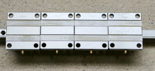 THK Rollenschienenführung 3095mm NSR25TBC4UUE+3095L No.YN0L44 + 4 Führungswagen