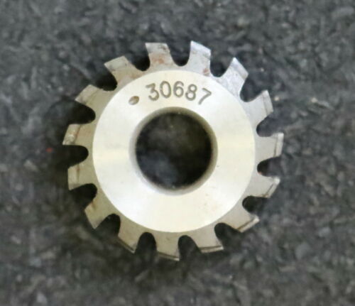 MIKRON Wälzfräser No. 30687 - Ø24x8xØ8mm 1gg. Rechts 15 Spanuten